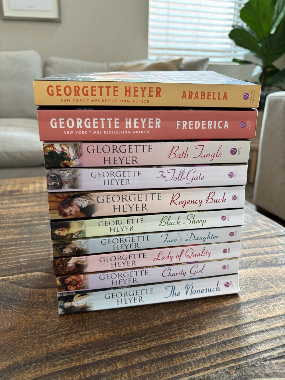Georgette Heyer Book Bundle – 10 Paperback Historical Romance Novels